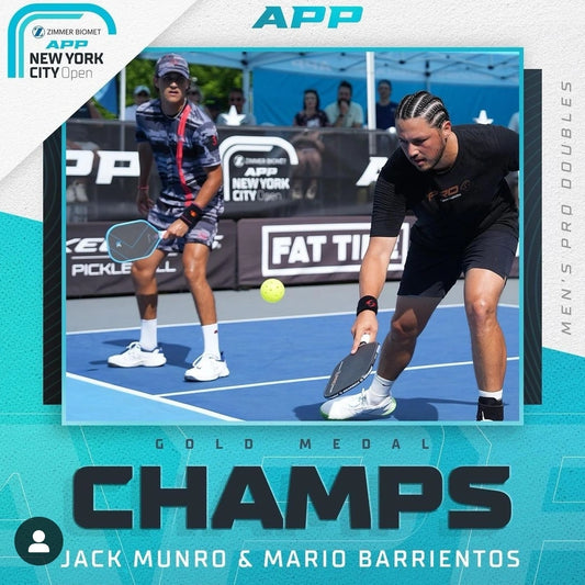 Mario Wins Mens Doubles in New York!