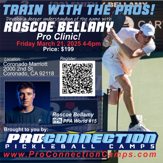 Coronado, CA, March 21st Clinic with Roscoe Bellamy!