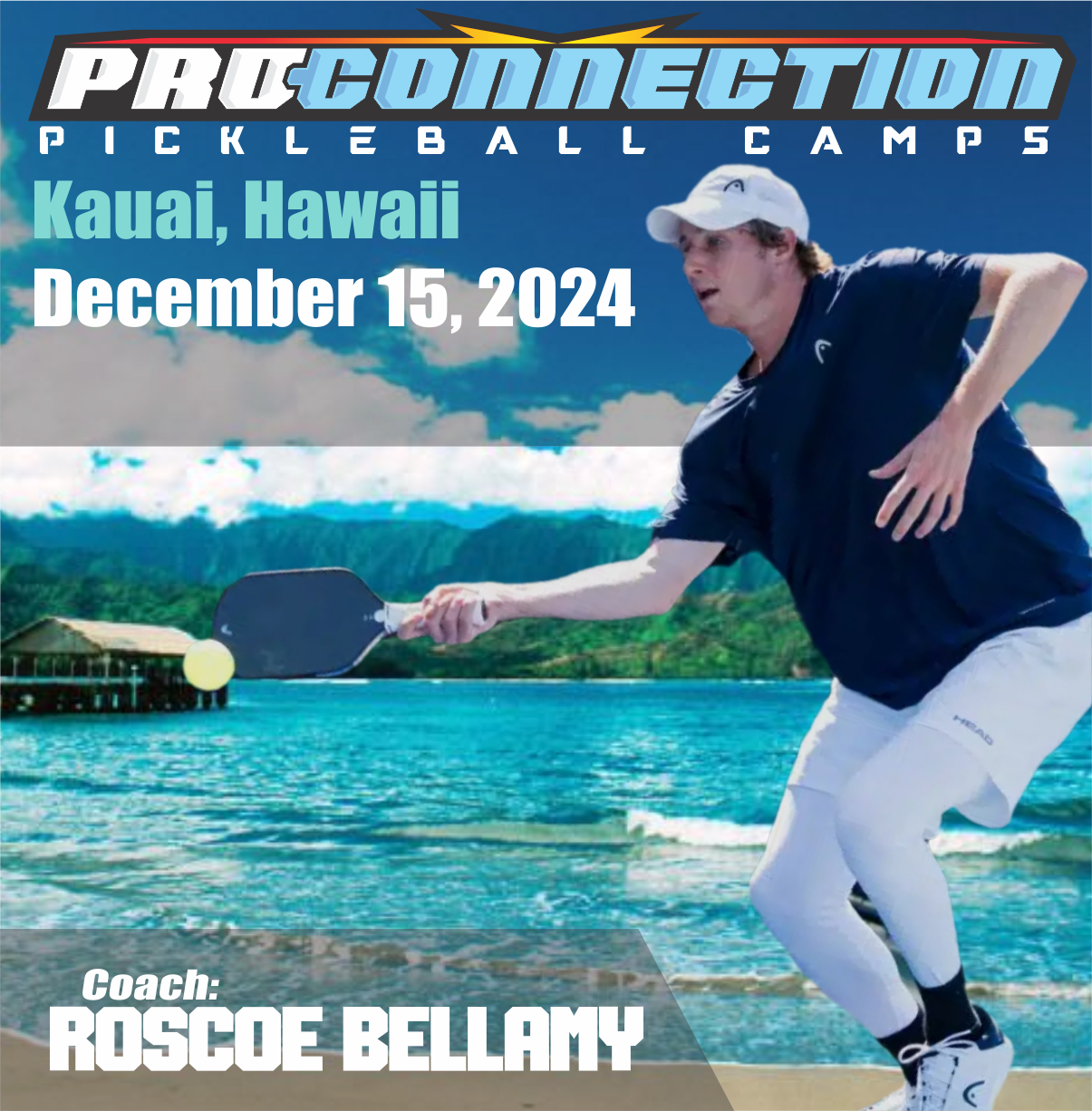 Kauai Hawaii, December 15th Clinic with Roscoe and Beth Bellamy!